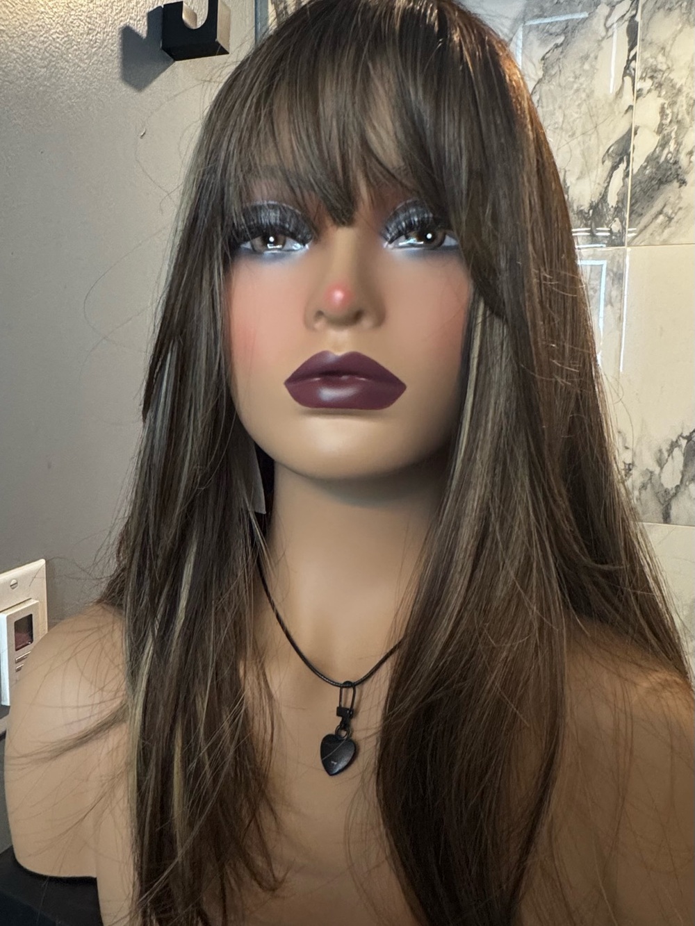 EllaRae “Roxy” medium brown with highlights basic cap